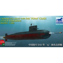Maquette sous-marin : Chinese PLA Navy Yuan Class Attack Subm Submarine - Bronco Models