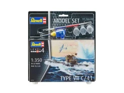 Maquette sous-marin : Model set : German Submarine Type VII C/41 - Revell