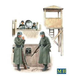 Maquette Tour de vigie allemande 1942 avec figurines - Master Box