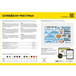 Maquette véhicule : Citroën HY 1957/1964 - Heller