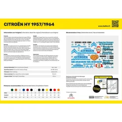Maquette véhicule : Starter Kit : Citroën HY 1957/1964 - Heller