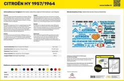 Maquette véhicule : Starter Kit : Citroën HY 1957/1964 - Heller