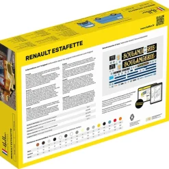 Maquette véhicule : Starter Kit : Renault Estafette - Heller