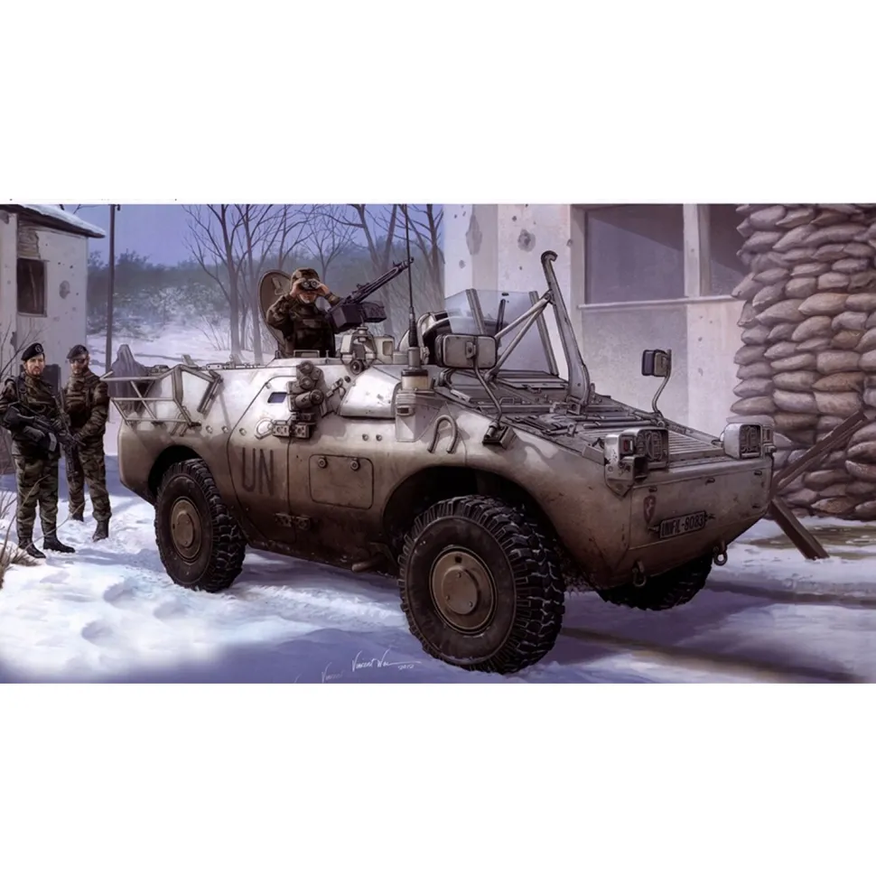 Maquette Véhicule blindé 4x4 italien Puma - Trumpeter