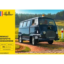 Maquette véhicule gendarmerie : Renaut Estafette - Heller