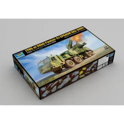 Maquette véhicule lance-missile : 72V6 of 96k6 Pantsir-S1 SPAAGM BAZ-6909 - Trumpeter