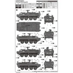 Maquette Véhicule militaire : M1130 Stryker - Trumpeter