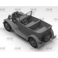 Maquette Véhicule Militaire : GAZ-A en service en Allemagne - ICM