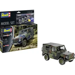 Maquette véhicule militaire : Camion gl light : Wolf - Revell