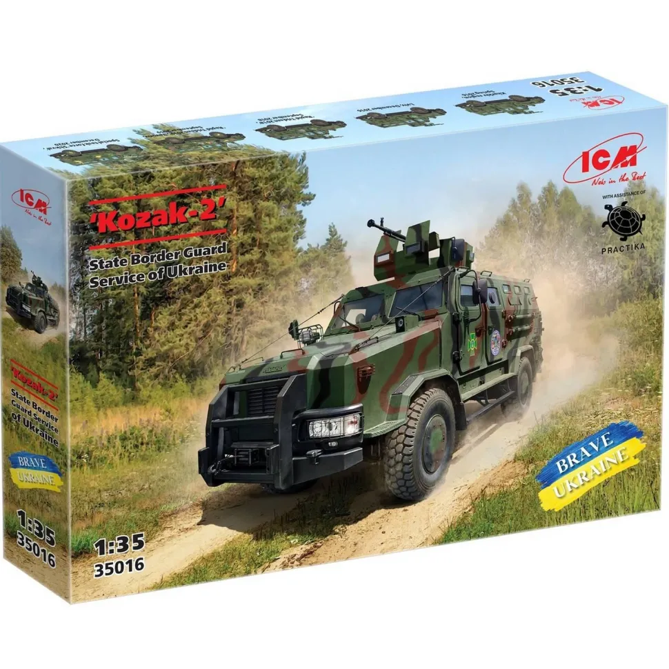 Maquette véhicule militaire: Kozak-2 - ICM