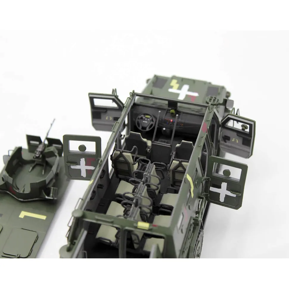 Maquette véhicule militaire : Kozak-2, Véhicule blindé ukrainien de classe MRAP - ICM