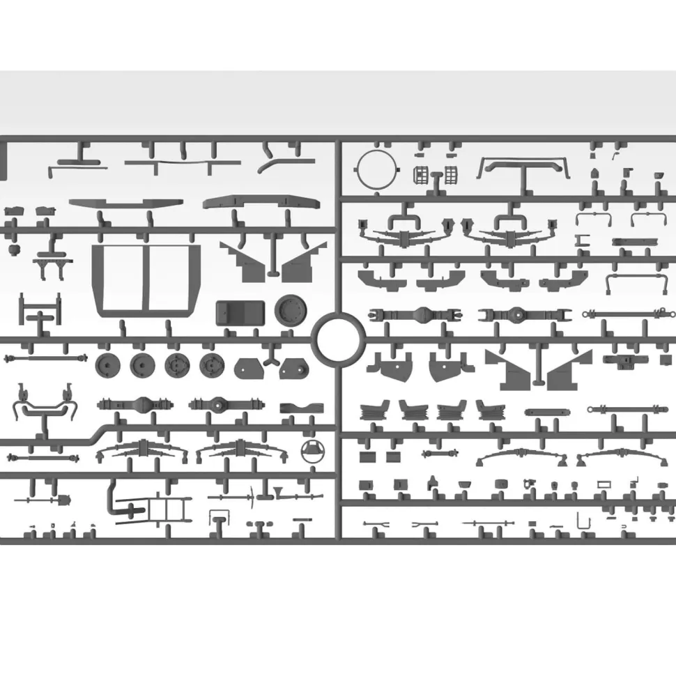 Maquette véhicule militaire : Kozak-2, Véhicule blindé ukrainien de classe MRAP - ICM