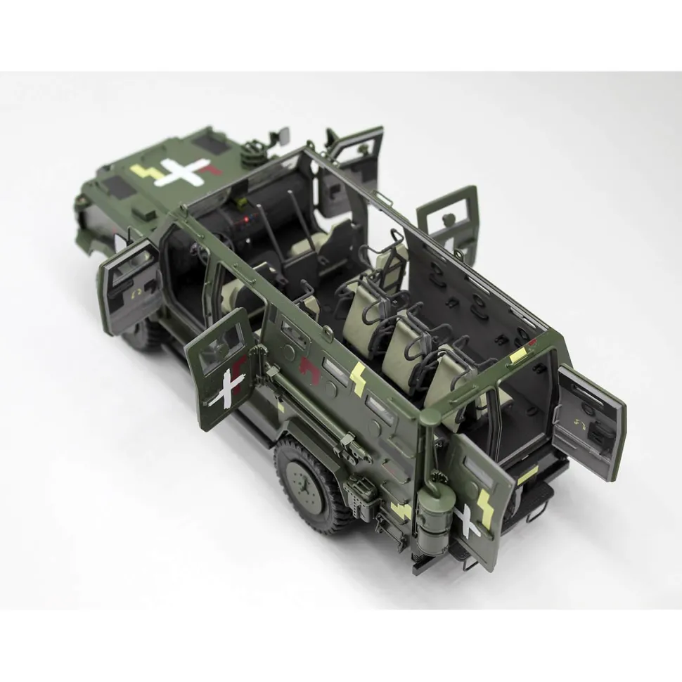 Maquette véhicule militaire : Kozak-2, Véhicule blindé ukrainien de classe MRAP - ICM