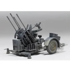 Maquette véhicule militaire : Canon Flakvierling 38 2cm - Tamiya