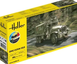 Maquette véhicule militaire : Kit : GMC CCKW 353 - Heller