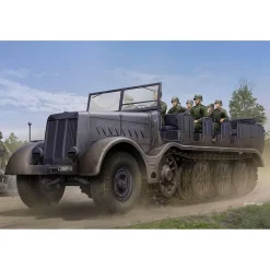 Maquette véhicule militaire : Tracteur lourd 18 t Sd.Kfz.9 en 1:35 - Trumpeter