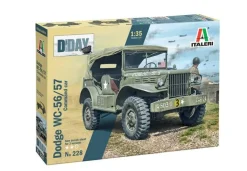 Maquette véhicule militaire : Voiture de commandement WC-56/57 - Italeri