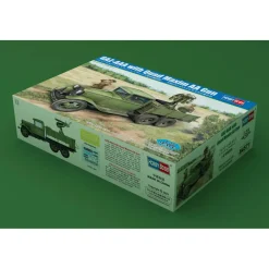 Maquette véhicule militaire : GAZ-AAA avec mitrailleuse Quad Maxim AA - Hobby Boss