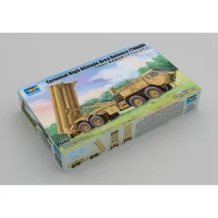 Maquette véhicule militaire : Défense de zone terminale à haute altitude (THAAD) - Trumpeter
