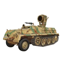 Maquette Véhicule Militaire : Semi-chenillé allemand sWS Projecteur de recherche infrarouge UHU - Bronco Models