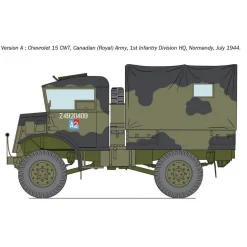 Maquette Véhicule Militaire : Chevrolet 15 CWT - Italeri