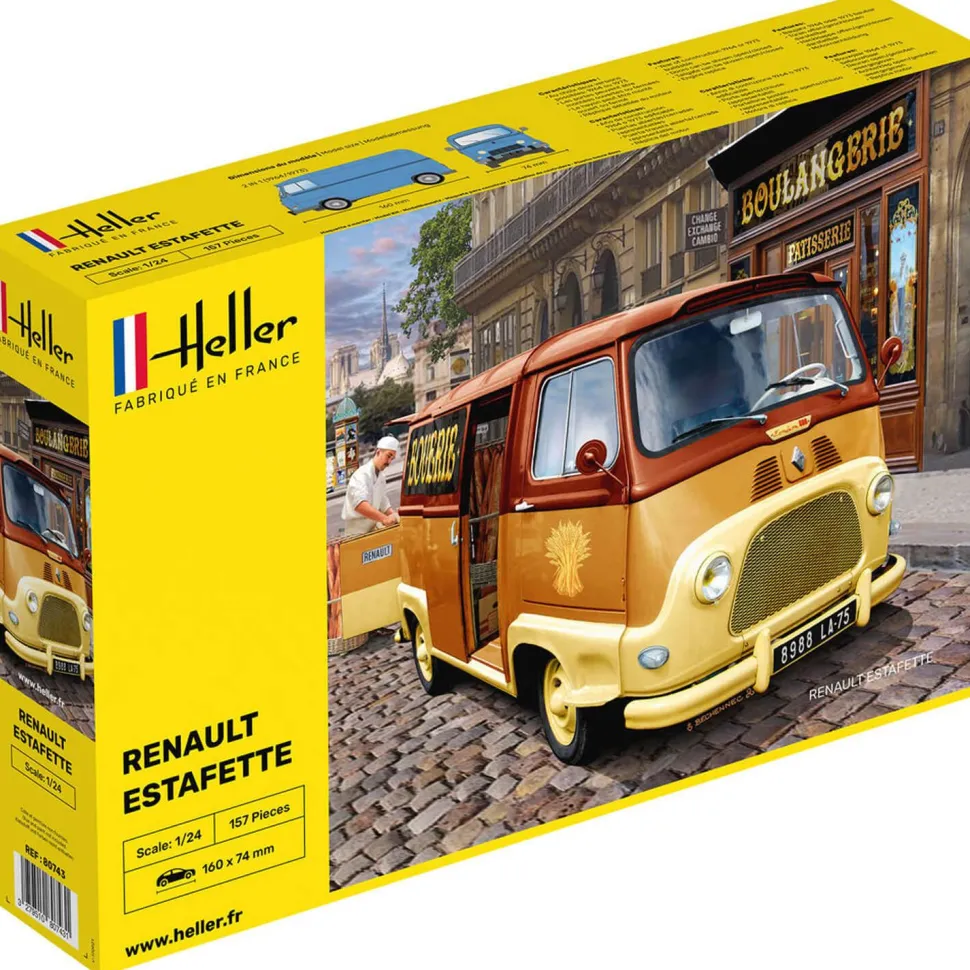 Maquette véhicule :Renault Estafette - Heller