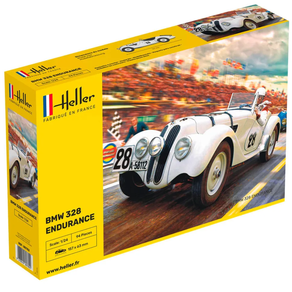 Maquette voiture : BMW 328 Endurance - Heller