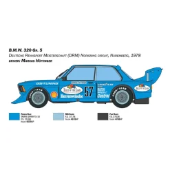 Maquette voiture : BMW 320 Groupe 5 - Italeri