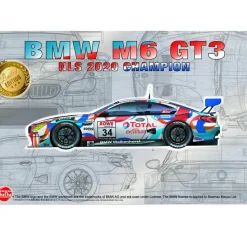 Maquette voiture : BMW M6 GT3 NLS 2020 CHAMPION - Glow2B