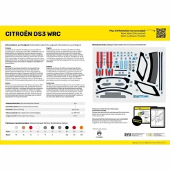 Maquette voiture : Citroën DS3 WRC - Heller
