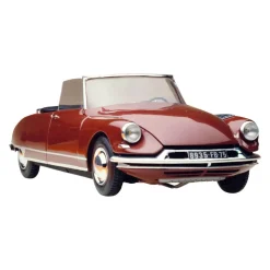 Maquette voiture : DS 19 cabriolet - Heller