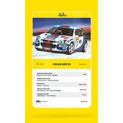 Maquette voiture : Ford Focus WCR 2001 - Heller