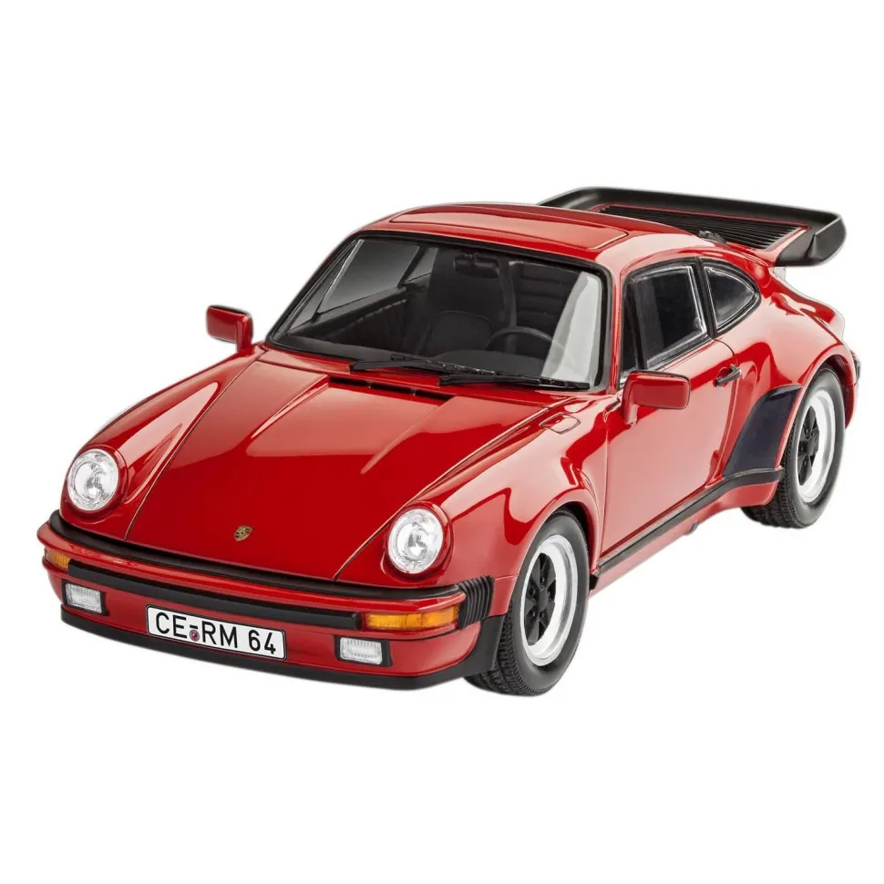 Maquette voiture : Gift Set Porsche 911 Turbo 50th Anniversary - Revell