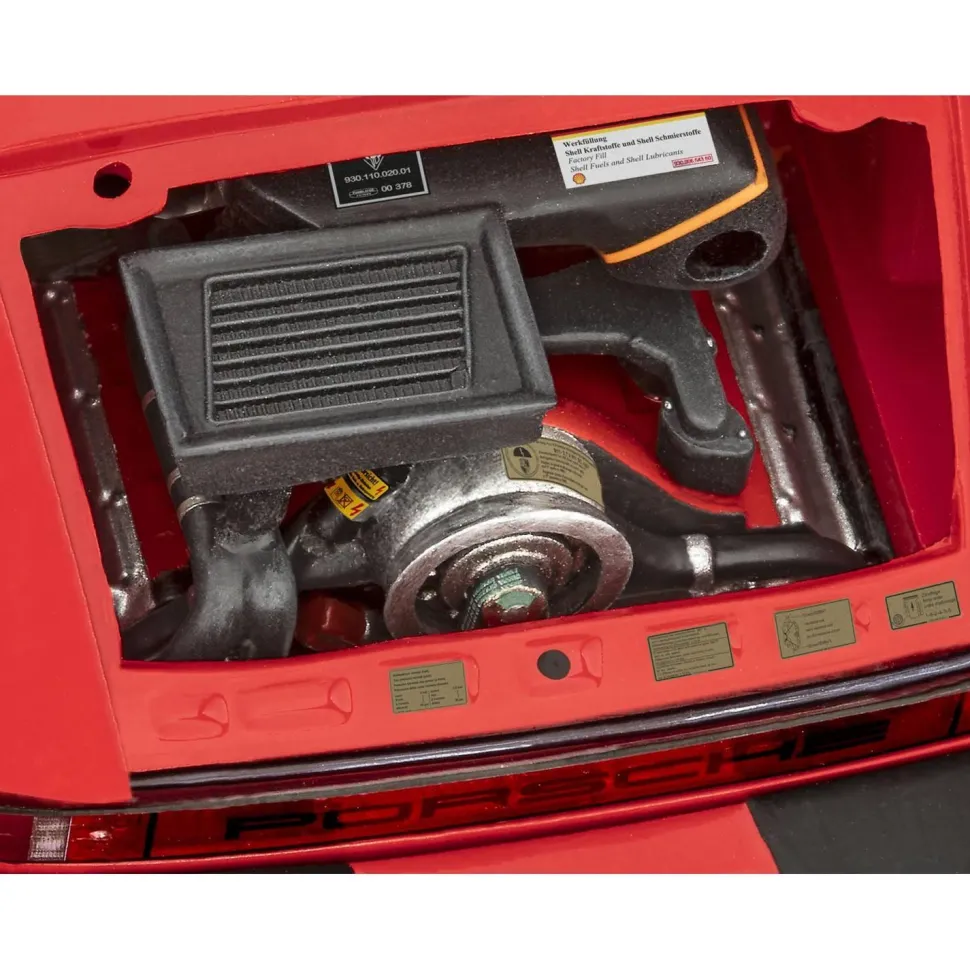 Maquette voiture : Gift Set Porsche 911 Turbo 50th Anniversary - Revell