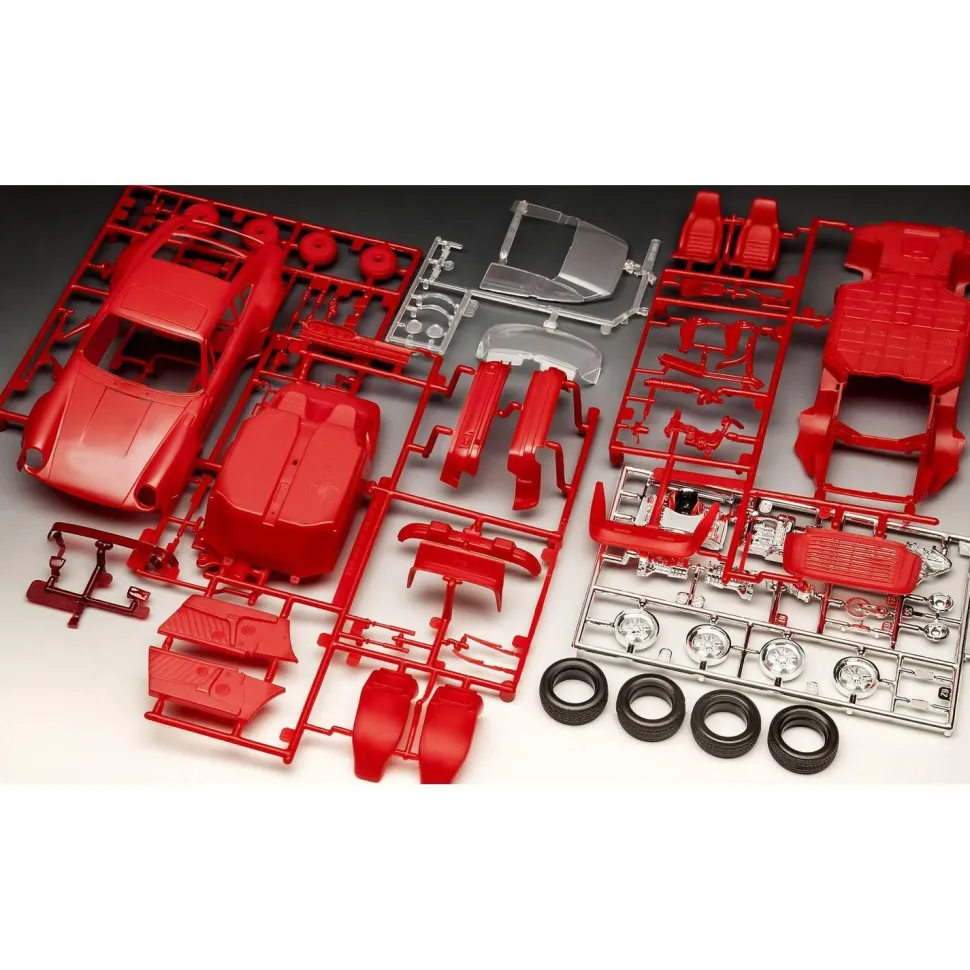 Maquette voiture : Gift Set Porsche 911 Turbo 50th Anniversary - Revell