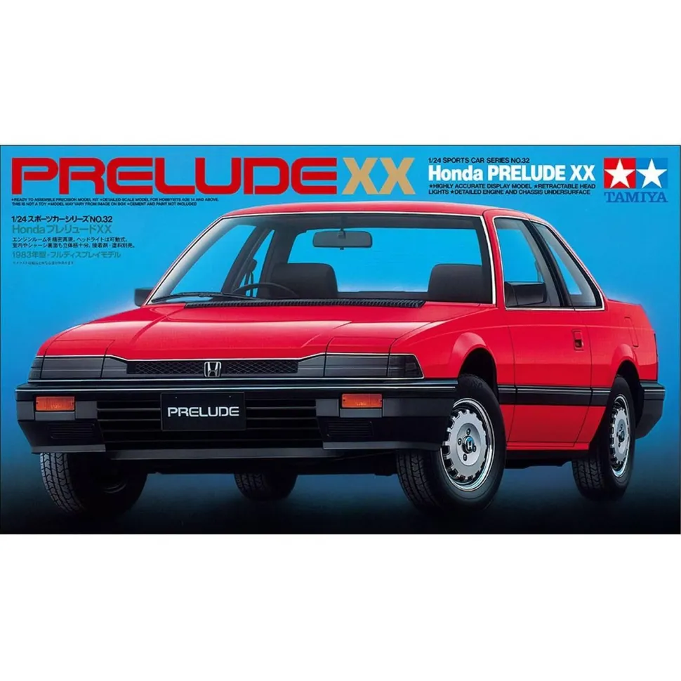 Maquette voiture : Honda PRELUDE XX en 1:24 - Tamiya