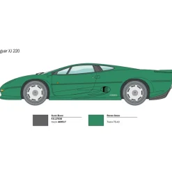 Maquette voiture : JAGUAR XJ 220 - Italeri