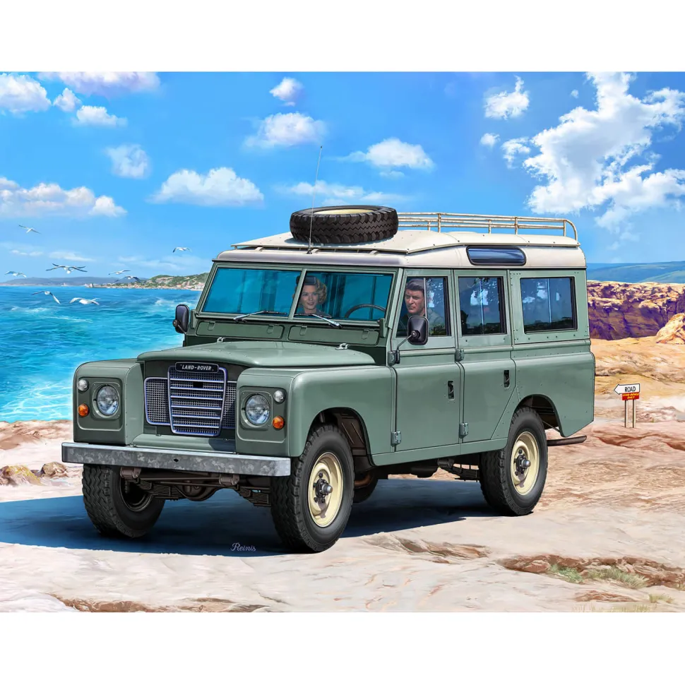 Maquette voiture : Land Rover Series III - Revell