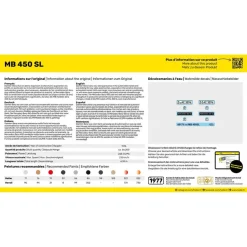 Maquette voiture : MB 450SL - Heller