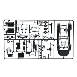 Maquette voiture : Mercedes Benz 300 SL Gull Wing - Italeri