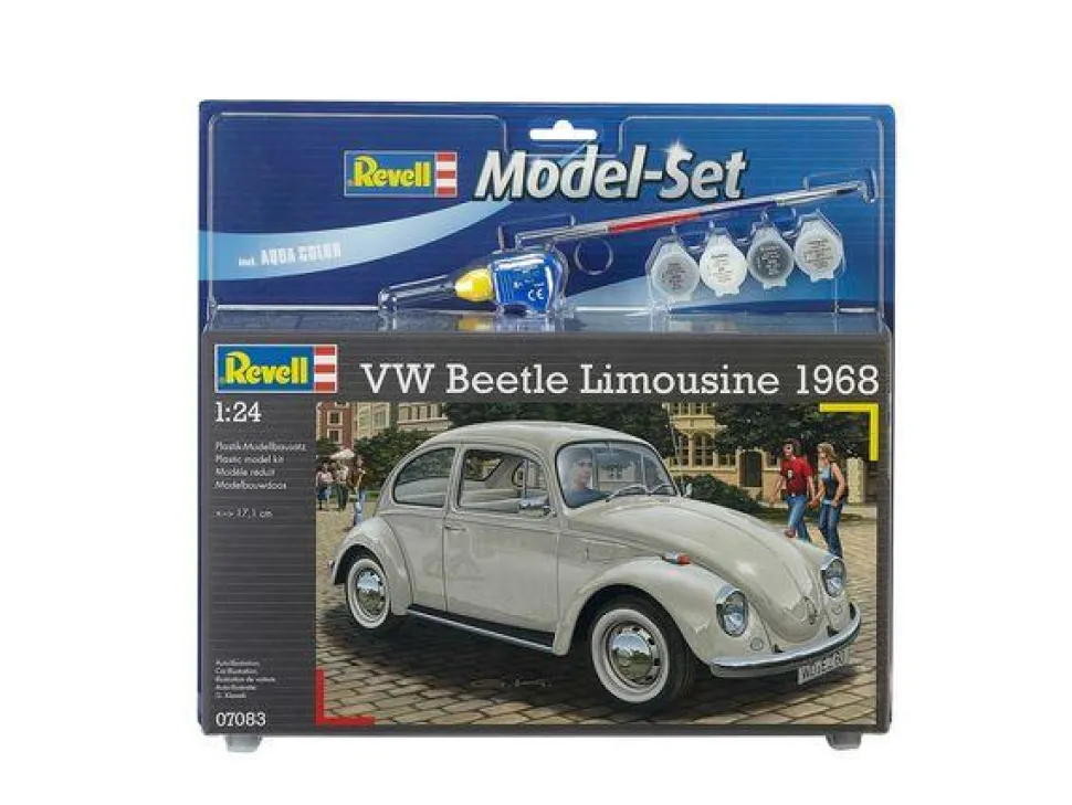 Maquette voiture : Model Set : Coccinelle VW 1968 (Limousine) - Revell