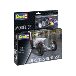 Maquette voiture : Model Set Mercedes-Benz SSKL Maquette Revell avec accessoires de base - Revell