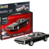 Maquette voiture : Model Set : Fast & Furious Dominics 1970 Dodge Charger - Revell