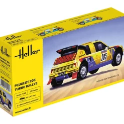 Maquette voiture : Peugeot 205 rallye - Heller