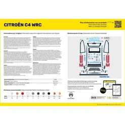 Maquette voiture 60 pièces : Citroën C4 WRC '10 - Heller