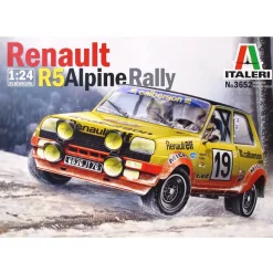 Maquette voiture : Renault R5 Alpine Rally - Italeri