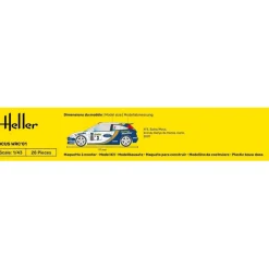 Maquette Voiture : STARTER KIT- Focus WRC'01 - Heller
