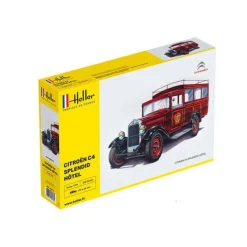 Maquette voiture : Starter kit : Citroen C4 "Splendid Hotel" - Heller