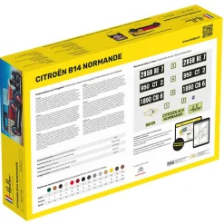 Maquette voiture : Starter Kit : Citroën B14 Normande - Heller