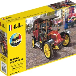 Maquette voiture : Starter Kit : Renault Taxi Type AG - Heller